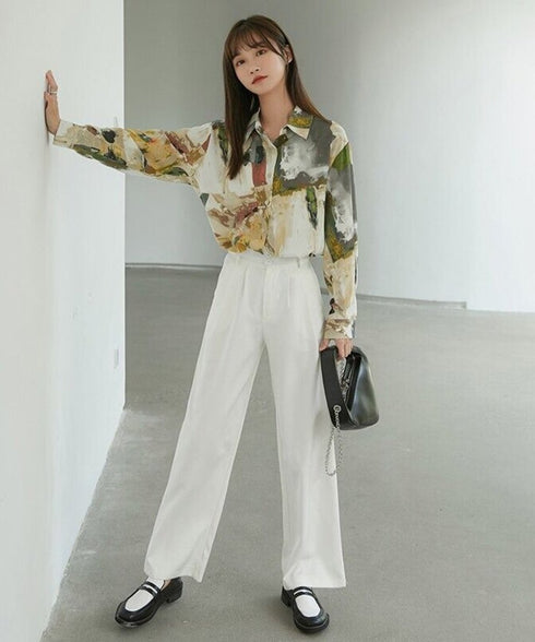 cumel slatte blouse